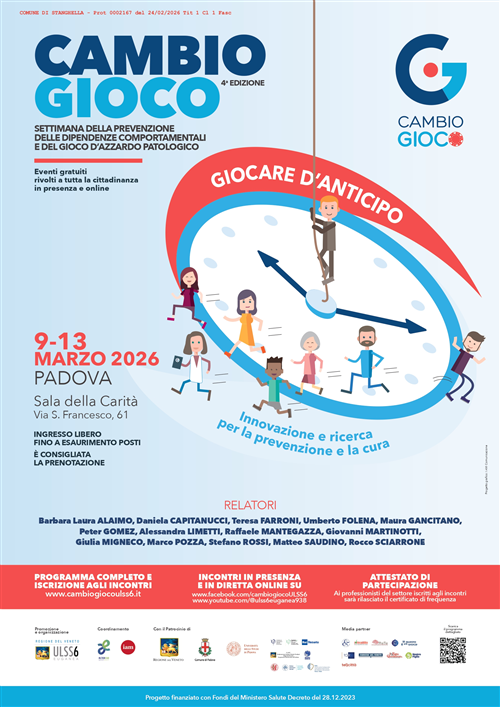 Progetto: cambio gioco - prevenzione del gioco d'azzardo