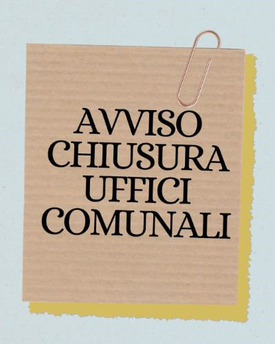 Chiusura Uffici Comunali
