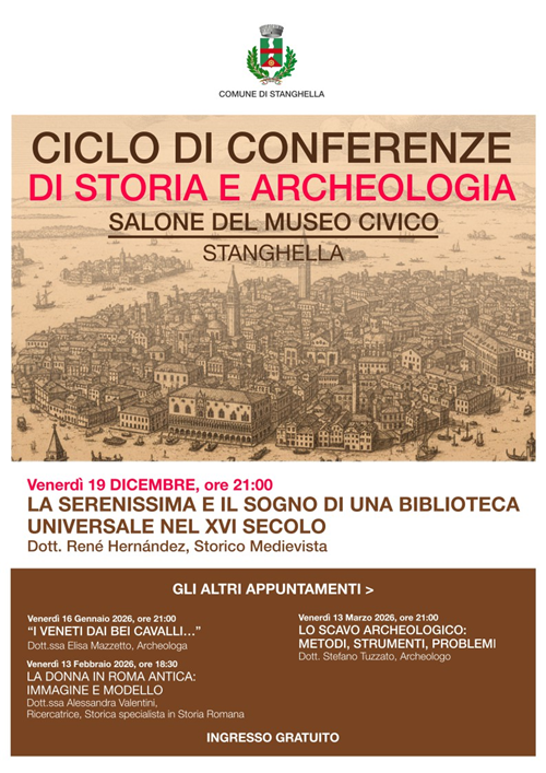 Ciclo di Conferenze di Storia e Archeologia