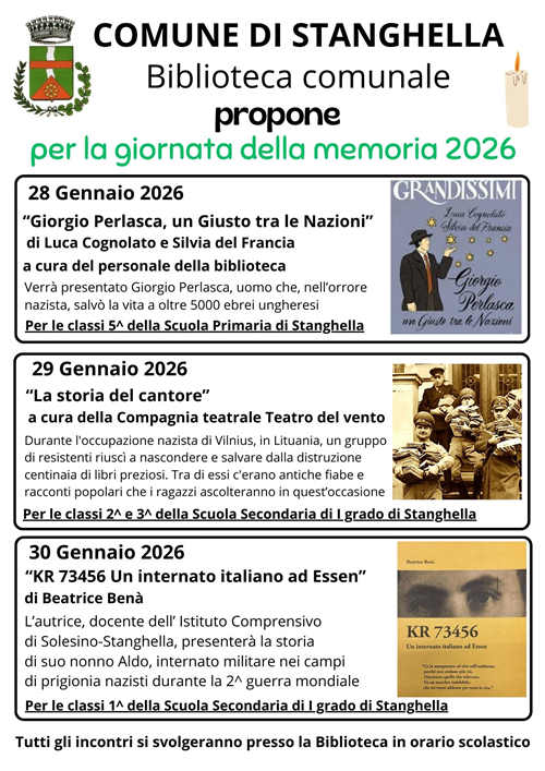 Giornata della memoria 2026