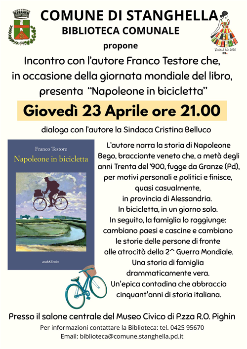 Incontro con l'autore Franco Testore